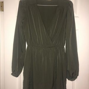 Arden B Olive Green Cocktail Dress